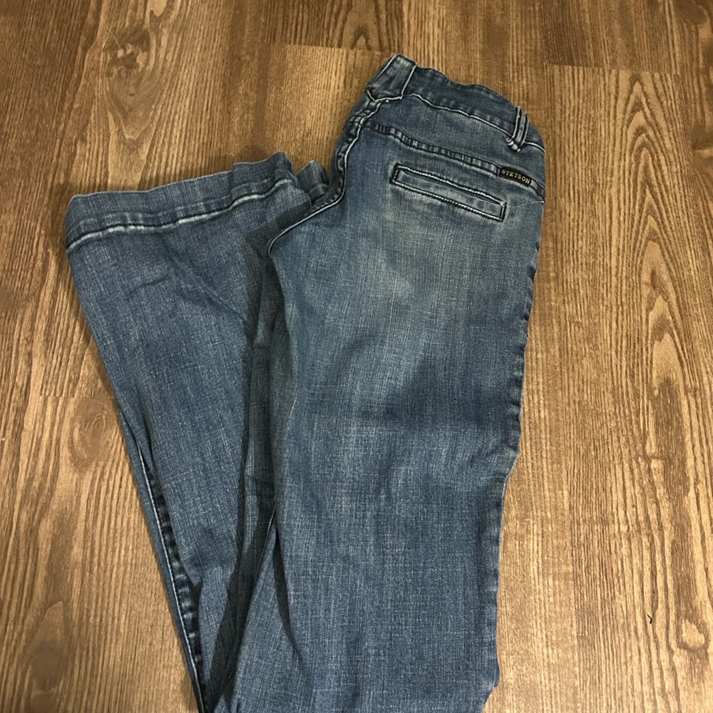 Stetson Dark Blue Flare Jeans